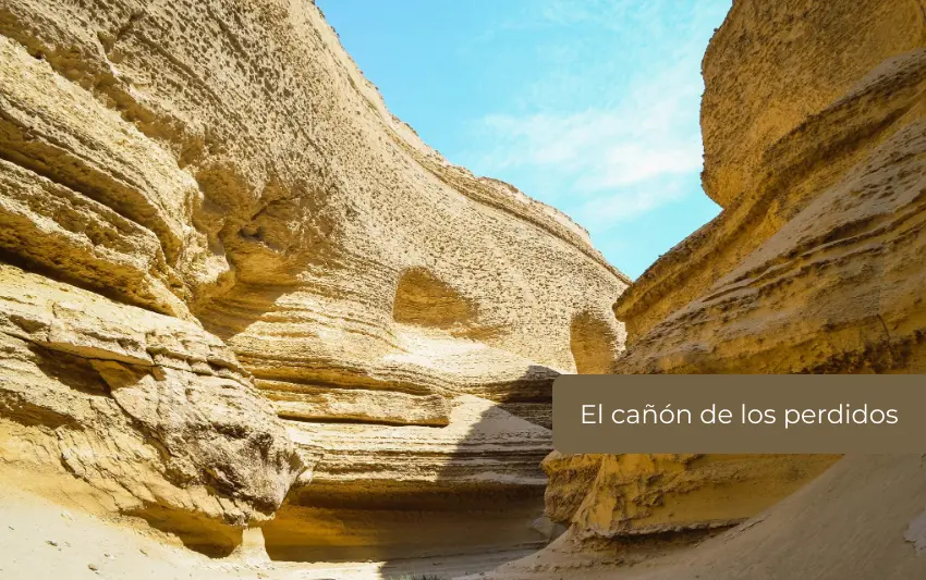 el cañón de los perdidos Ica
