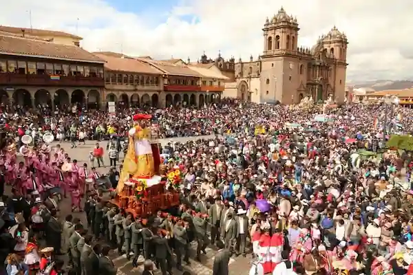 fiesta del corpus crhristi en Cusco