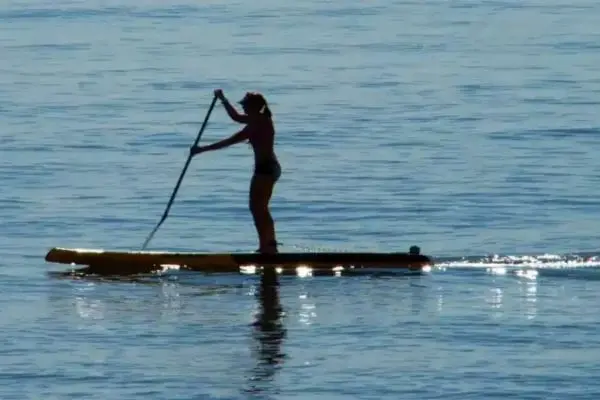 Paddle en el lago Huaypo