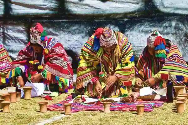Donde participar en una ceremonia de Pachamama en Peru