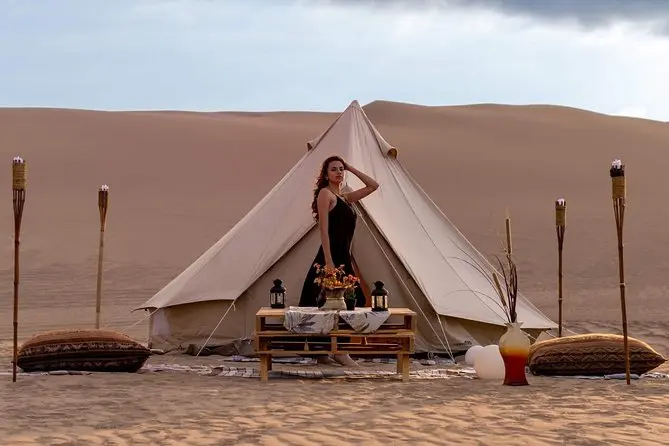 Qué incluye el Glamping en la Huacachina