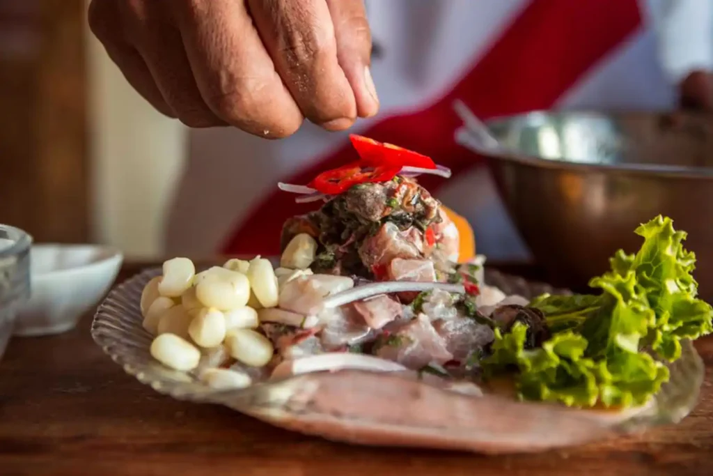 el ceviche peruano