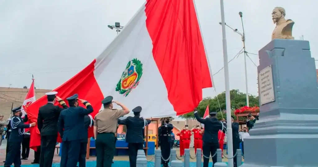Quien decreto el dia de la bandera del Peru